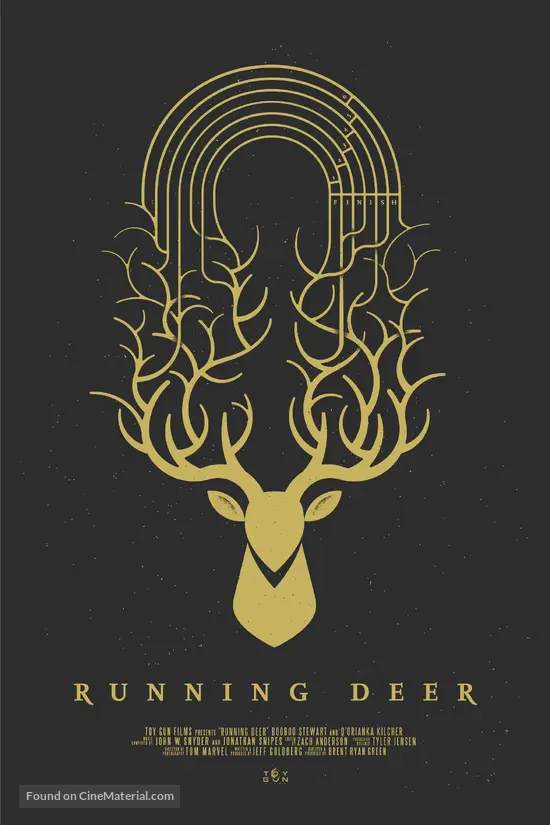 Running Deer - Movie Poster