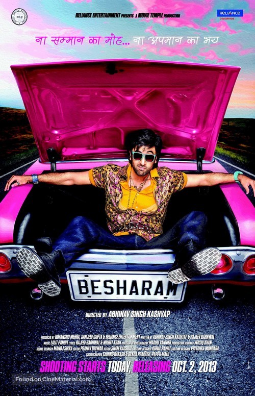 Besharam - Indian Movie Poster