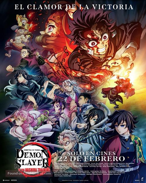 Demon Slayer: Kimetsu No Yaiba - To the Hashira Training - Mexican Movie Poster