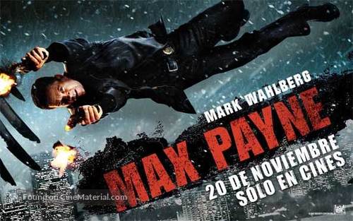 Max Payne - Argentinian Movie Poster