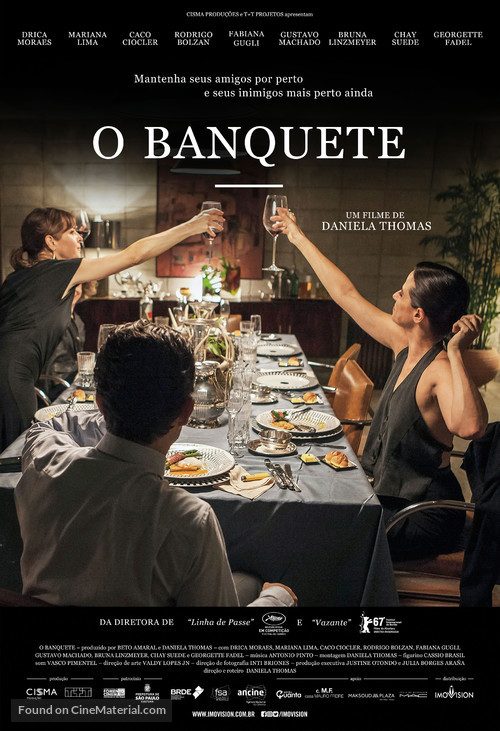 O Banquete - Brazilian Movie Poster