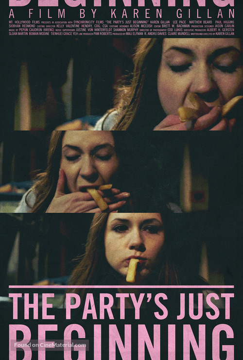 The Party&#039;s Just Beginning - Movie Poster