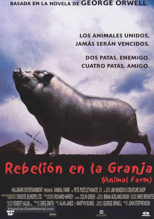 Animal Farm - Spanish Movie Poster