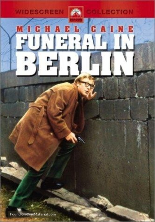 Funeral in Berlin - DVD movie cover