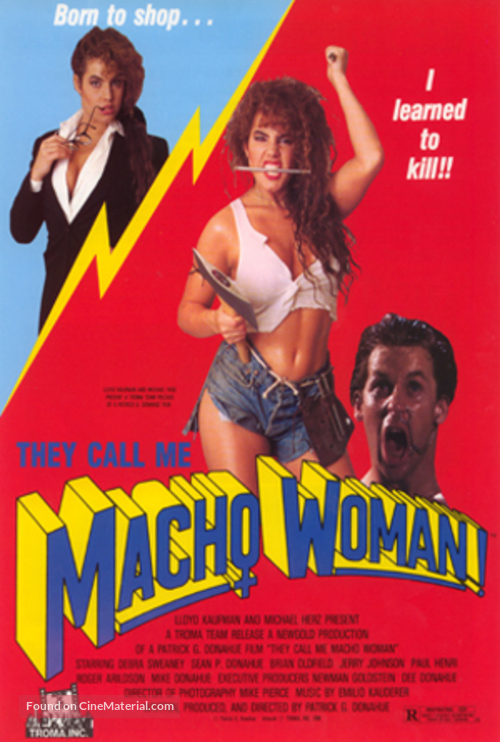 They Call Me Macho Woman! - Movie Poster