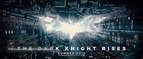 The Dark Knight Rises - Teaser movie poster
