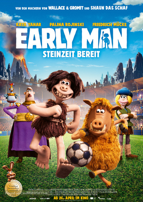 Early Man - German Movie Poster
