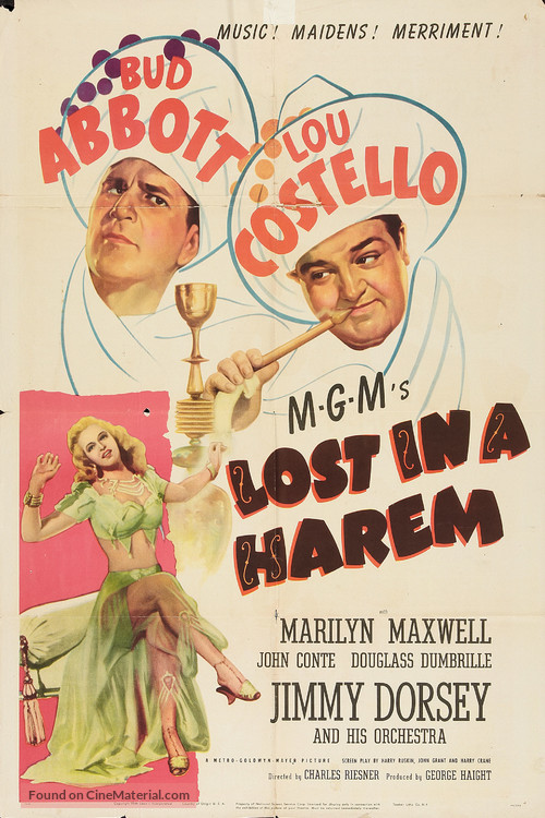 Lost in a Harem - Movie Poster