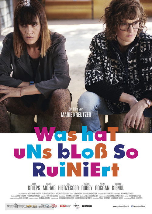 Was hat uns blo&szlig; so ruiniert - Austrian Movie Poster