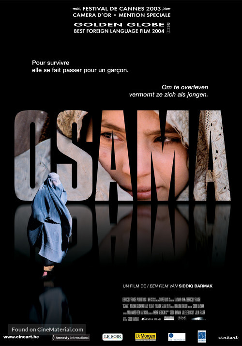 Osama - Belgian Movie Poster
