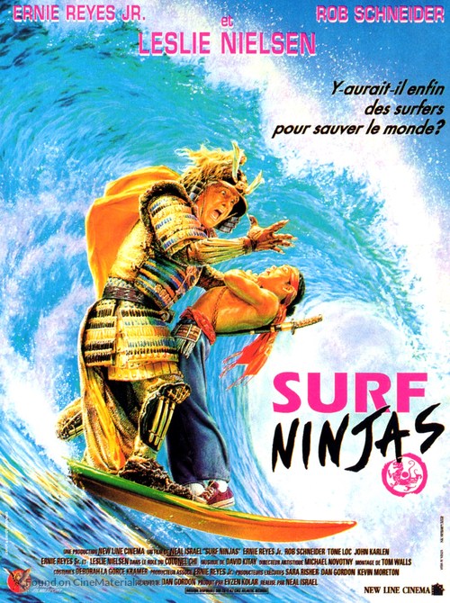 Surf Ninjas - French Movie Poster