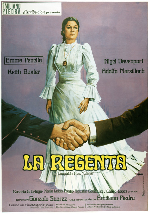 La regenta - Spanish Movie Poster