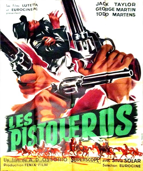 La tumba del pistolero - French Movie Poster