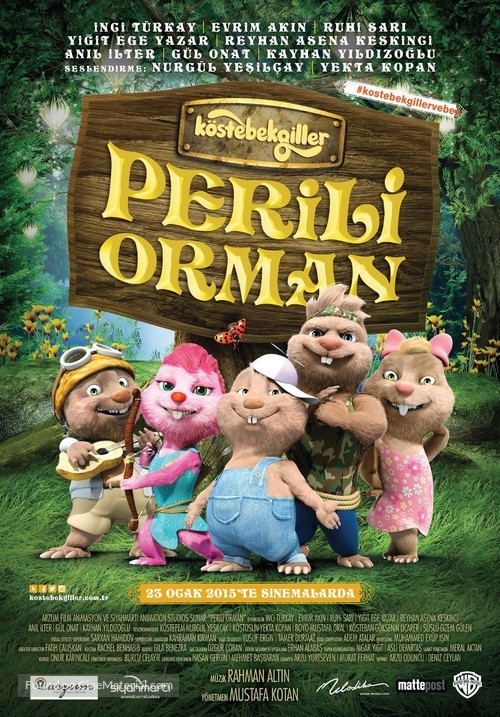 K&ouml;stebekgiller: Perili Orman - Turkish Movie Poster