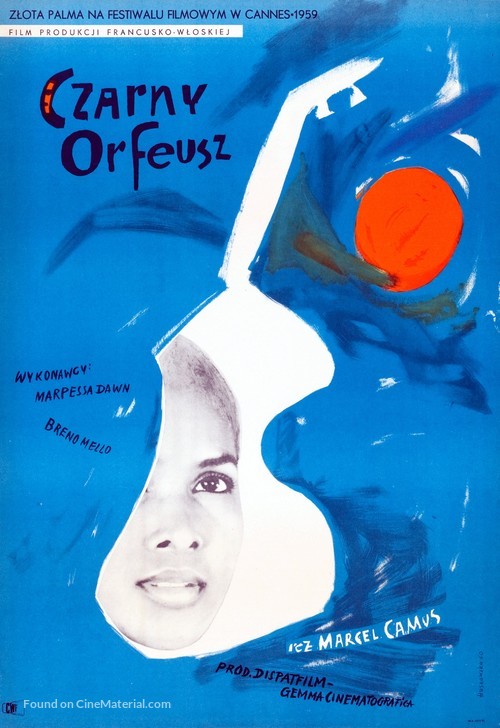 Orfeu Negro - Polish Movie Poster