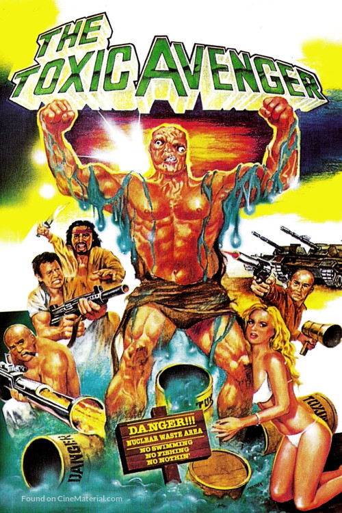 The Toxic Avenger - VHS movie cover