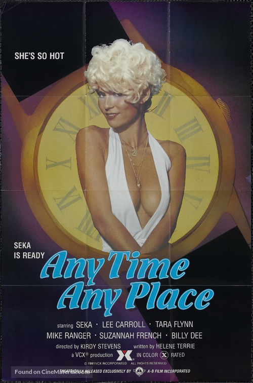 Any Time, Any Place - Theatrical movie poster