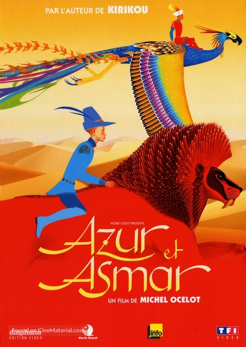 Azur et Asmar - French DVD movie cover