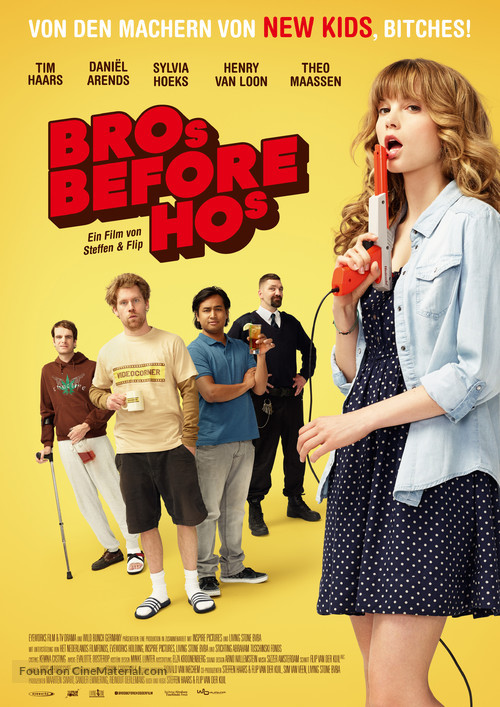 Bro&#039;s Before Ho&#039;s - German Movie Poster
