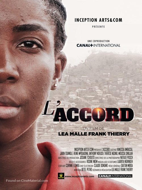 L&#039;accord - French Movie Poster