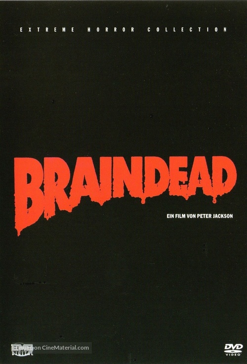 Braindead - German DVD movie cover