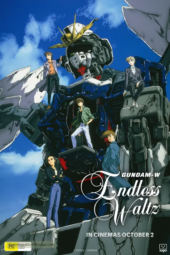 Shin Kid&ocirc; Senki Gandamu Uingu Endoresu Warutsu Tokubetsu-hen - Australian Re-release movie poster