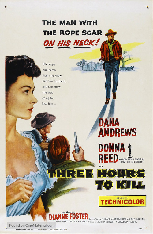 Three Hours to Kill - Movie Poster