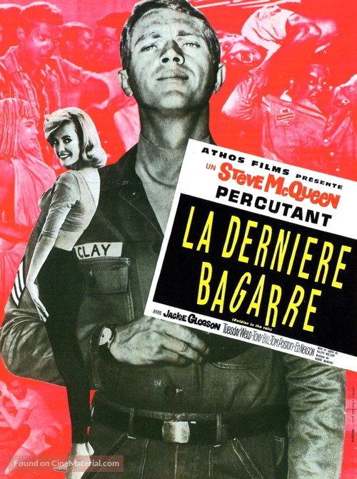 Soldier in the Rain - French Movie Poster