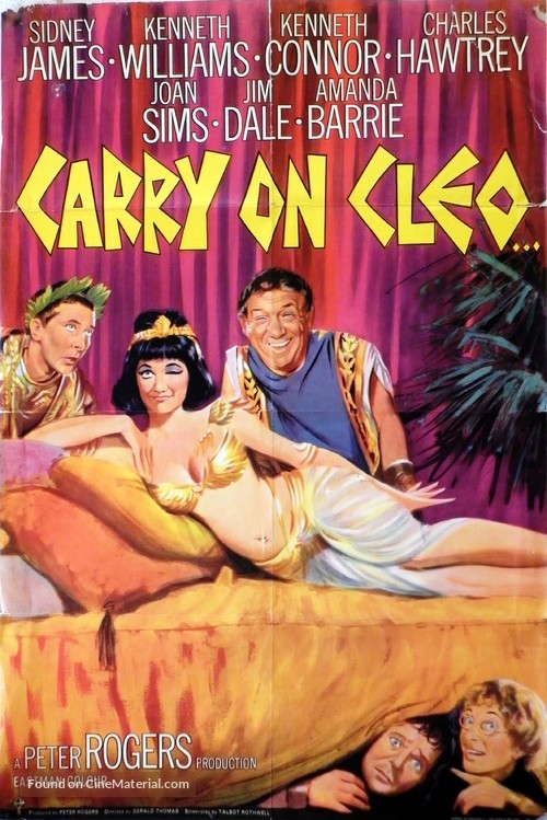 Carry on Cleo - British Movie Poster
