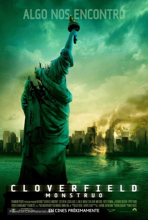 Cloverfield - Mexican Movie Poster
