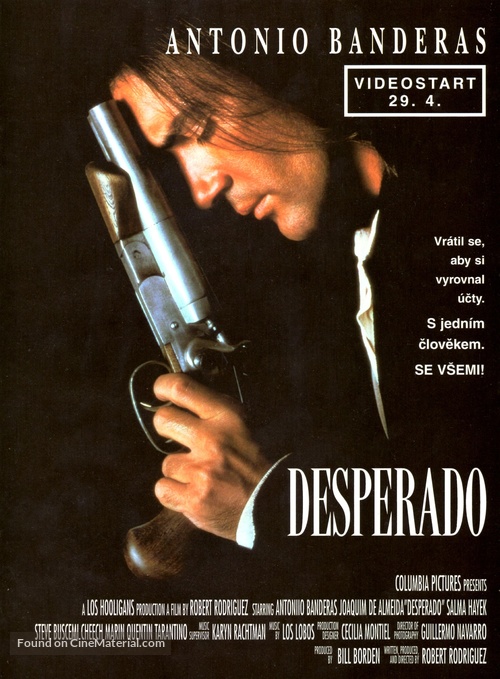 Desperado - Czech Movie Poster