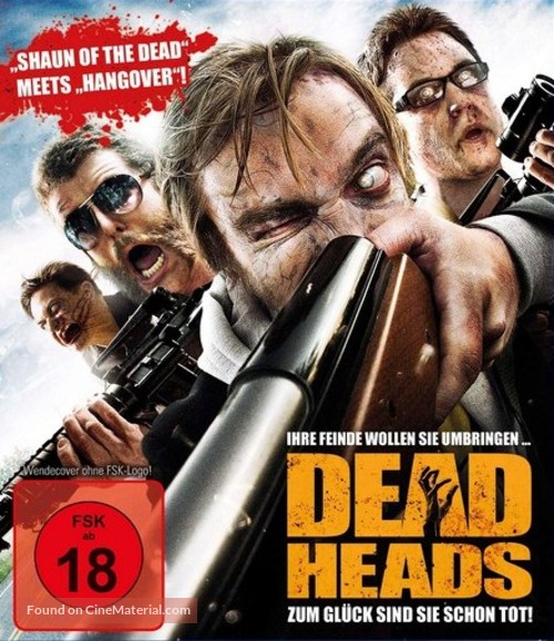 DeadHeads - German Blu-Ray movie cover