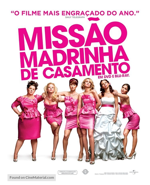 Bridesmaids - Brazilian Movie Poster