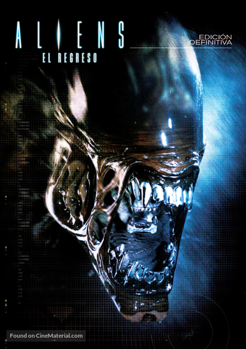 Aliens - Spanish DVD movie cover