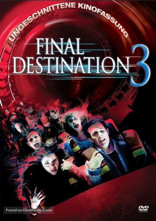Final Destination 3 - German Movie Cover