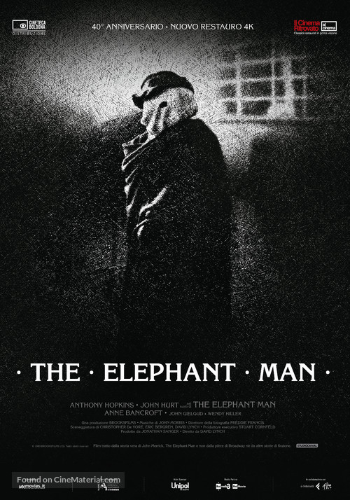 The Elephant Man - Italian Movie Poster