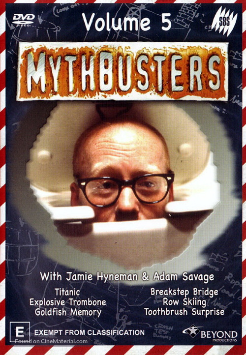 &quot;MythBusters&quot; - Australian Movie Cover