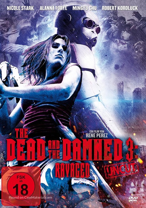 The Dead and the Damned 3: Ravaged - German Movie Cover