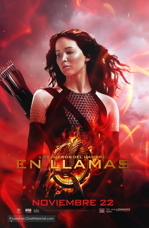 The Hunger Games: Catching Fire - Mexican Movie Poster