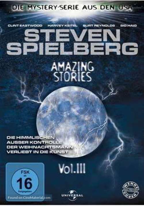 &quot;Amazing Stories&quot; - German DVD movie cover