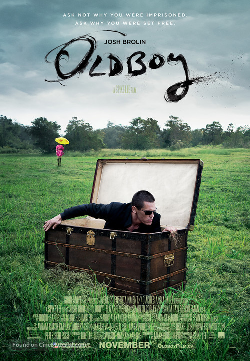 Oldboy - Canadian Movie Poster