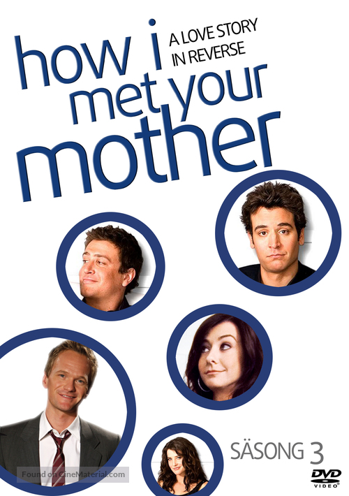 &quot;How I Met Your Mother&quot; - Swedish DVD movie cover