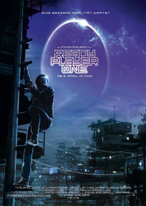 Ready Player One - German Movie Poster