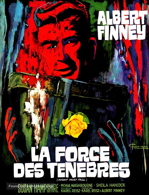 Night Must Fall - French Movie Poster