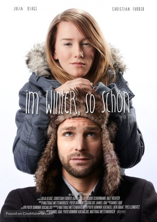 Im Winter, so sch&ouml;n - German Movie Poster