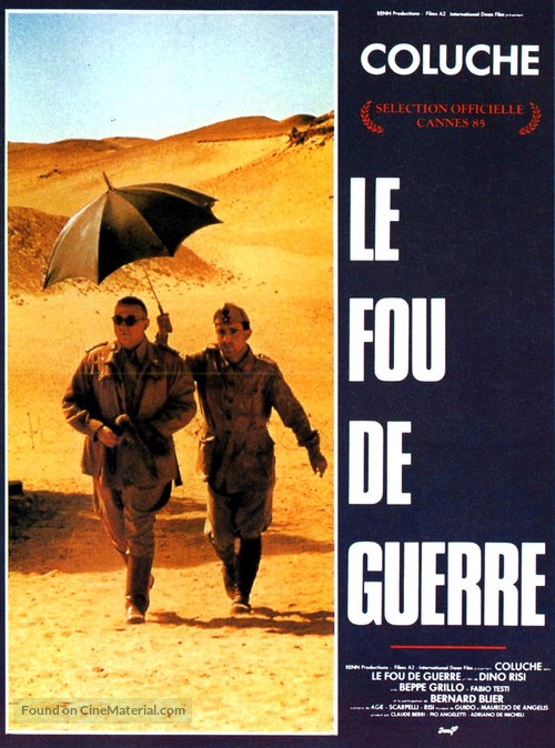 Scemo di guerra - French Movie Poster