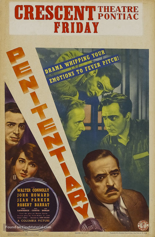 Penitentiary - Movie Poster