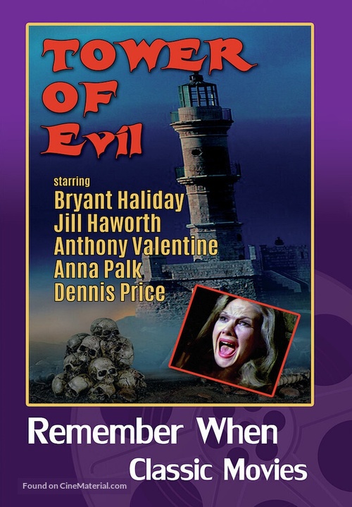 Tower of Evil - DVD movie cover