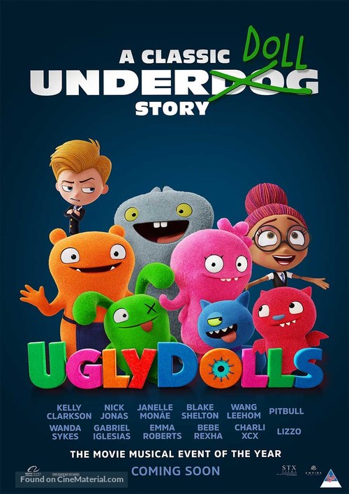 UglyDolls - South African Movie Poster