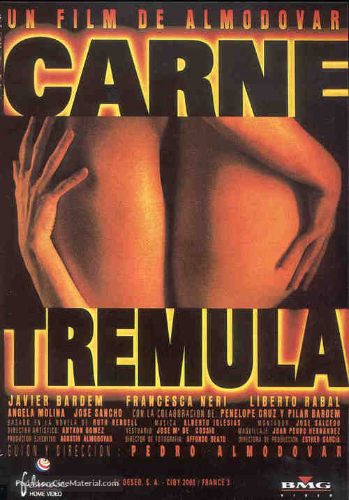 Carne tr&eacute;mula - Brazilian Movie Poster